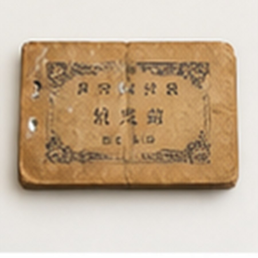 传世工业品票证 · 陈设雅致