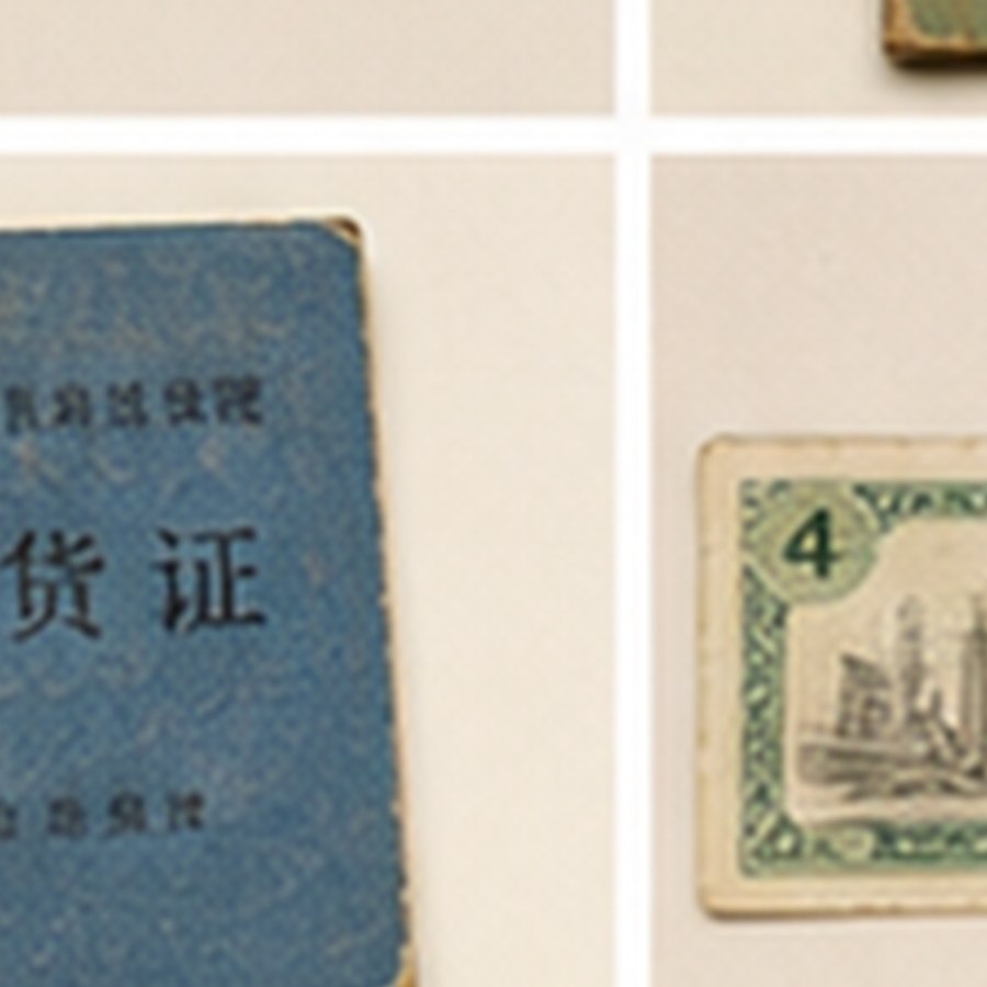 馆藏级粮票整刀旧藏 · 手工雕制